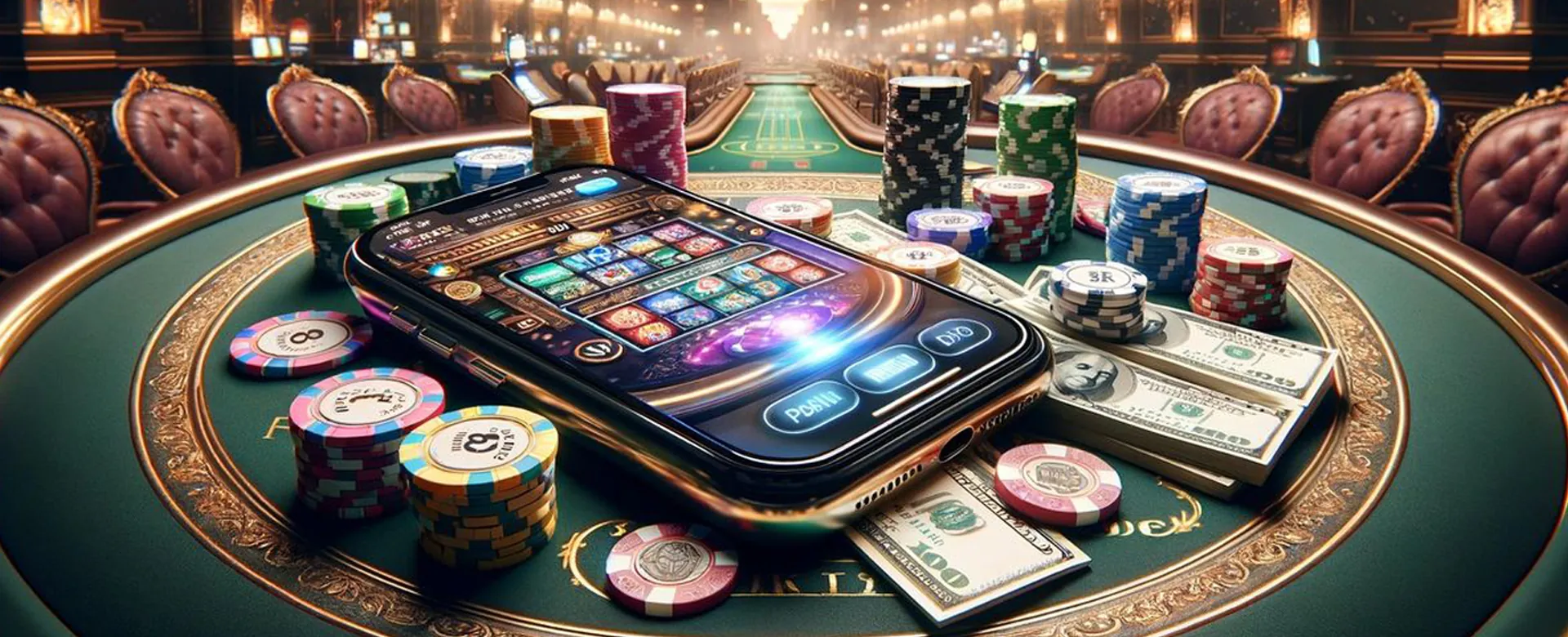 Player enjoying various Super Casino games on a vibrant interface